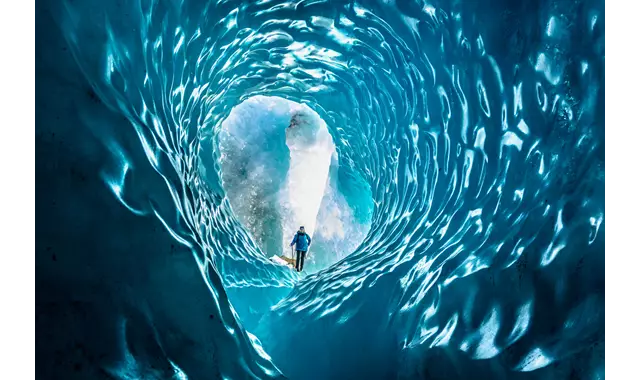 Mackenzie Tasman Glacier Ice Cave