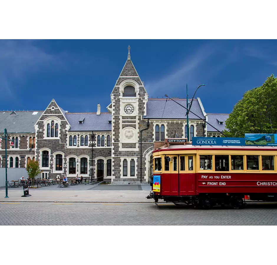 Christchurch Arts Centre Front Tram