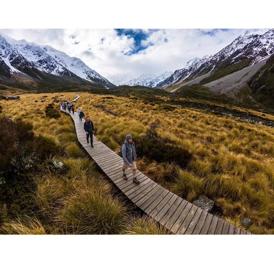 Bare Kiwi Hooker Valley Track