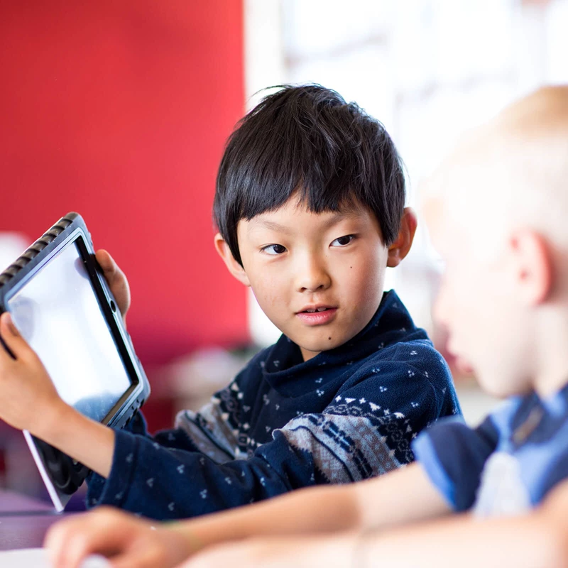 Study Generic Primary Boys Ipad Learning