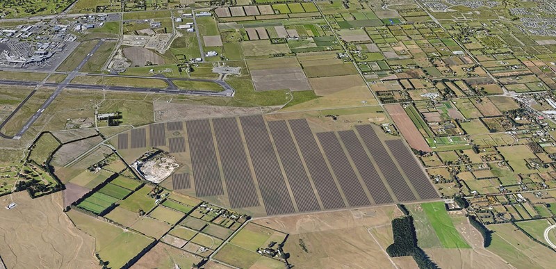 Khowhai Park ariel view