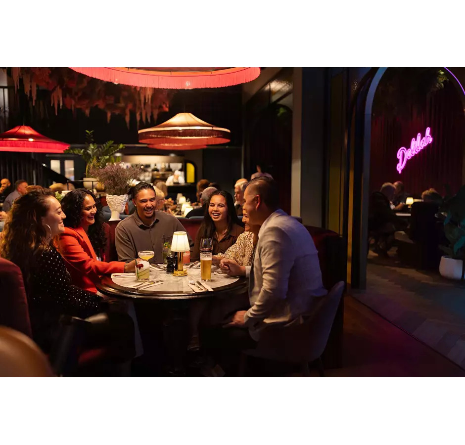 Family Dinner Out At Delilah On The Terrace